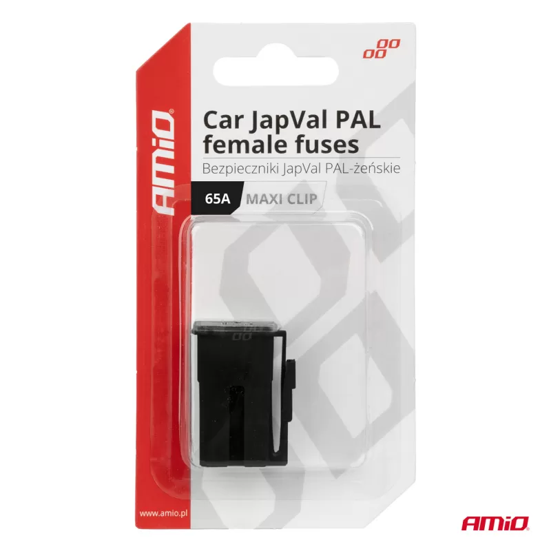 Automobilio JapVal PAL moteriško tipo saugikliai 65A AMIO-03415