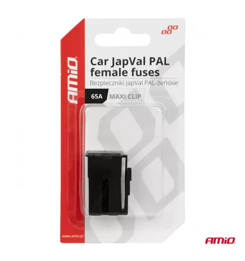 Automobilio JapVal PAL moteriško tipo saugikliai 65A AMIO-03415