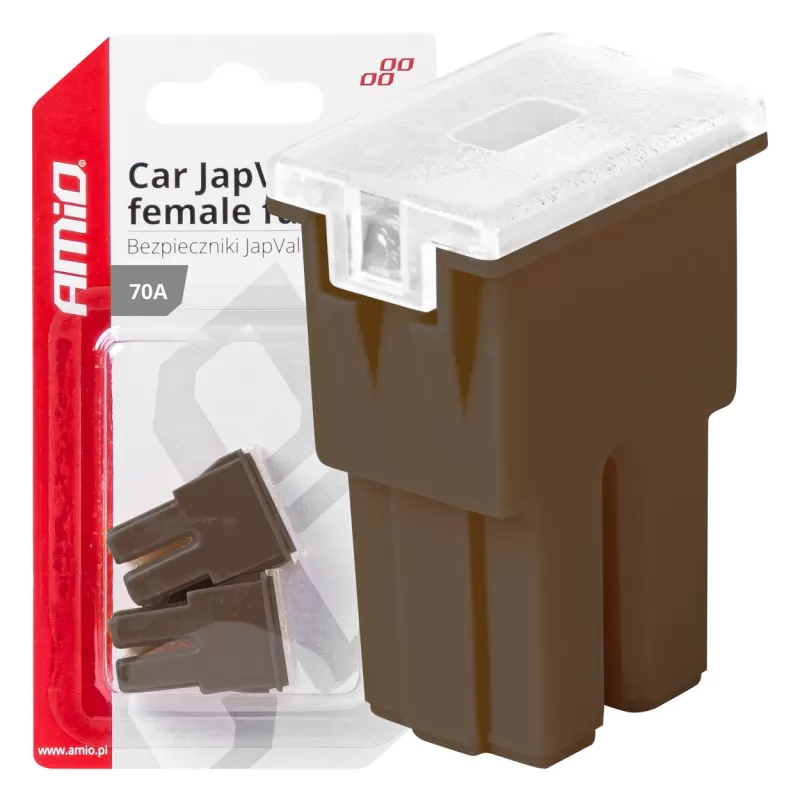 Automobilio JapVal PAL moteriško tipo saugikliai 70A AMIO-03393