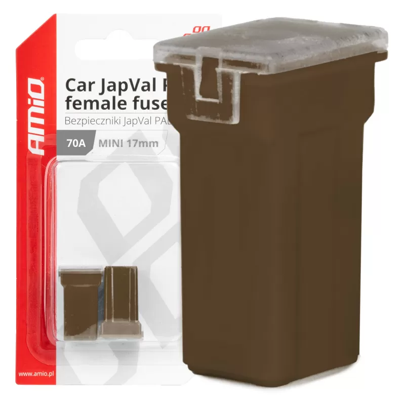 Automobilio JapVal PAL moteriško tipo saugikliai 70A AMIO-03448