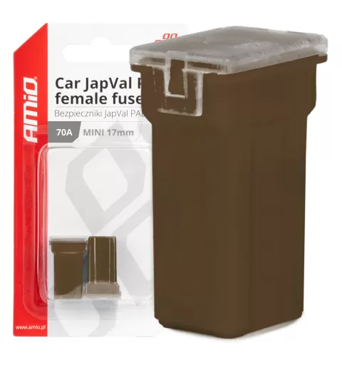 Automobilio JapVal PAL moteriško tipo saugikliai 70A AMIO-03448