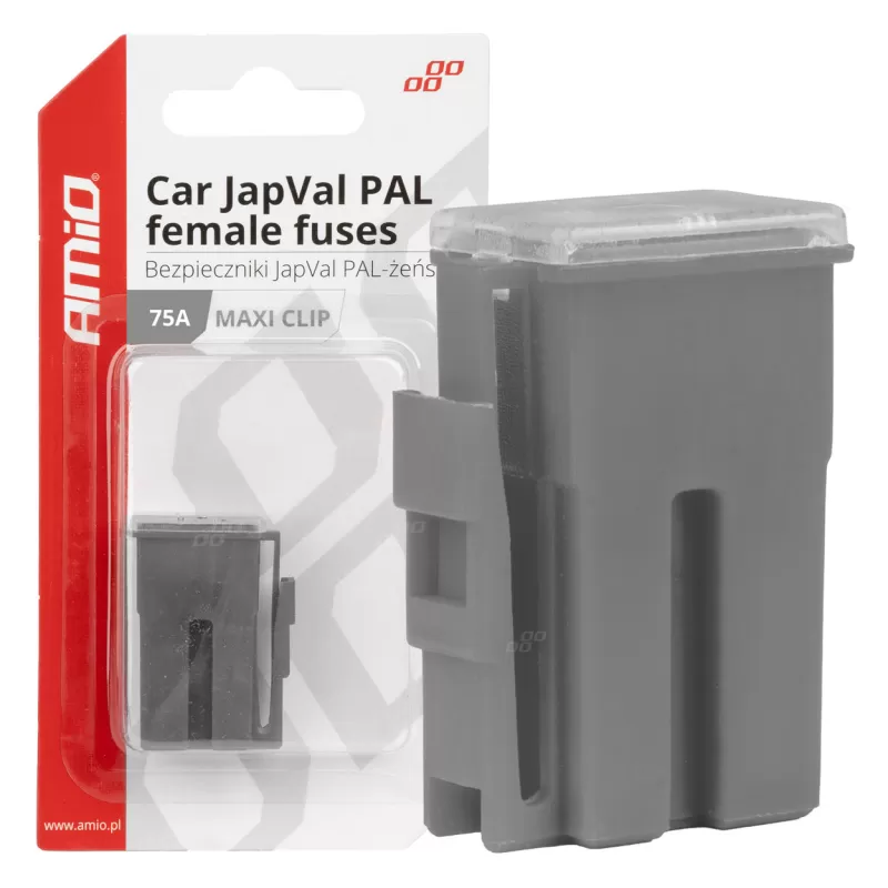 Automobilio JapVal PAL moteriško tipo saugikliai 75A AMIO-03416