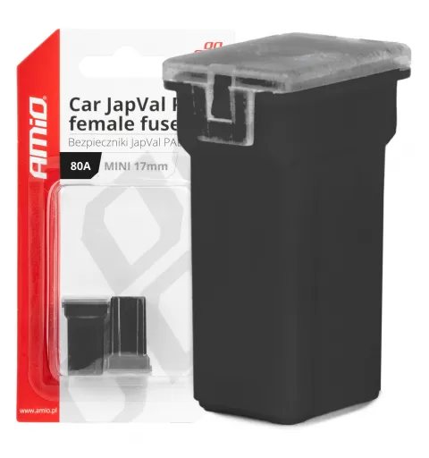 Automobilio JapVal PAL moteriško tipo saugikliai 80A AMIO-03449