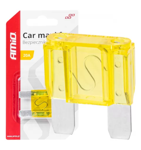 Automobilio MAXI tipo saugiklis 20A AMIO-03381