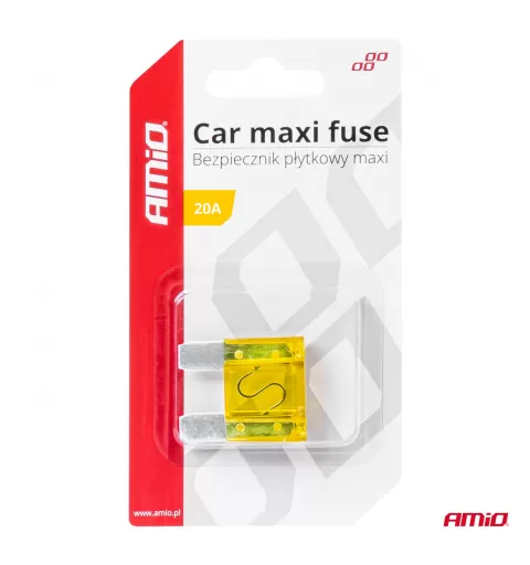 Automobilio MAXI tipo saugiklis 20A AMIO-03381
