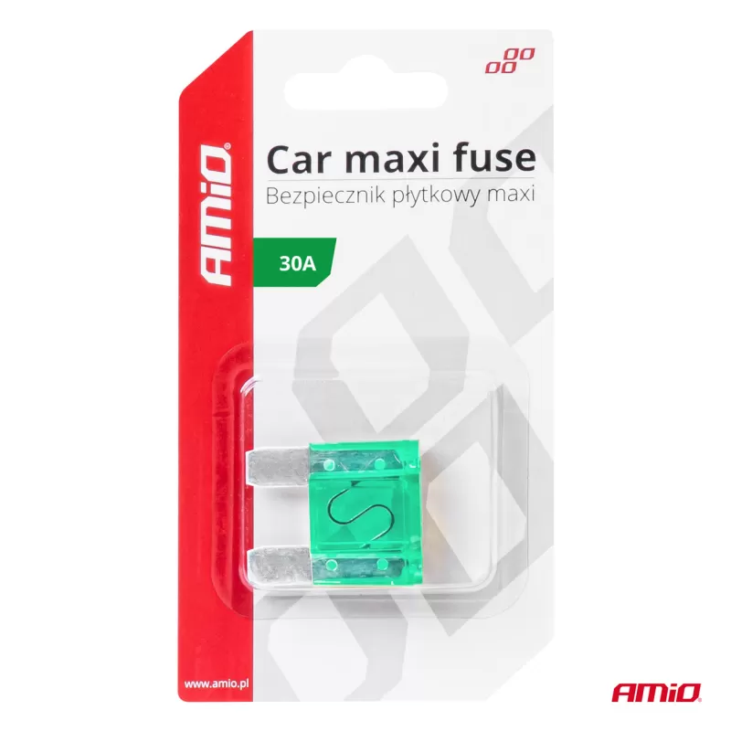 Automobilio MAXI tipo saugiklis 30A AMIO-03382