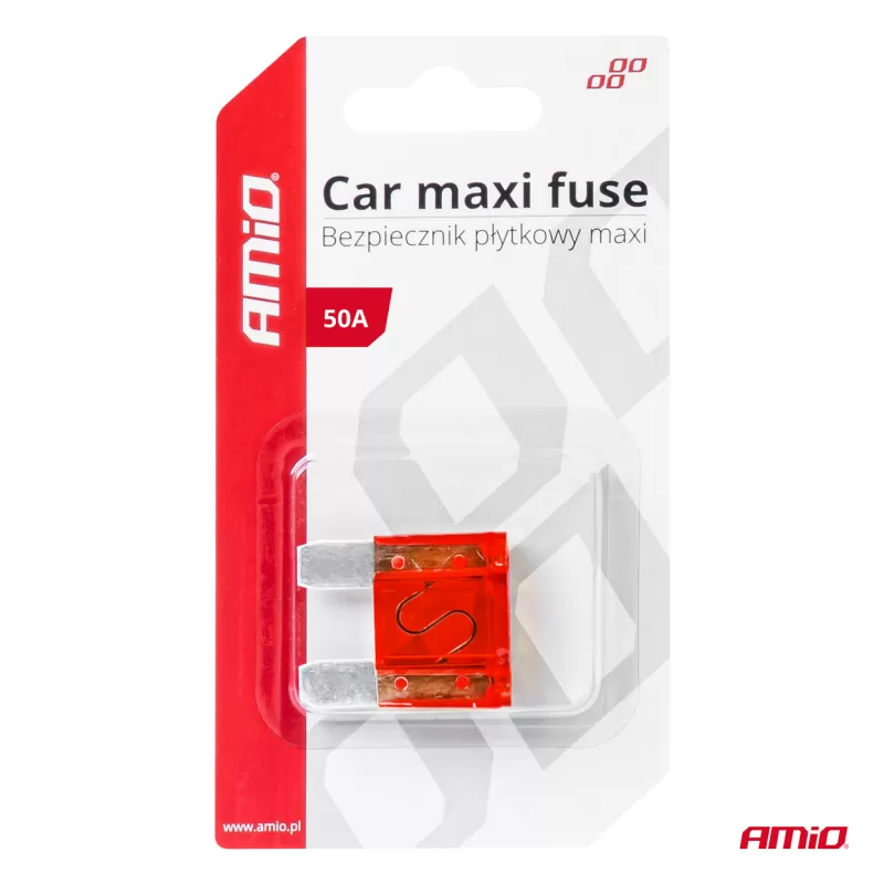 Automobilio MAXI tipo saugiklis 50A AMIO-03384