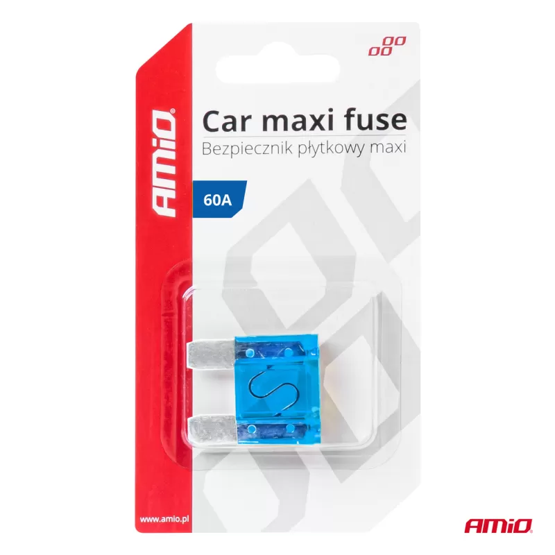 Automobilio MAXI tipo saugiklis 60A AMIO-03385