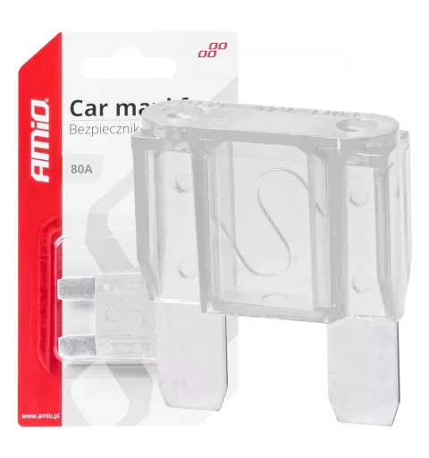 Automobilio MAXI tipo saugiklis 80A AMIO-03386