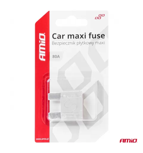 Automobilio MAXI tipo saugiklis 80A AMIO-03386