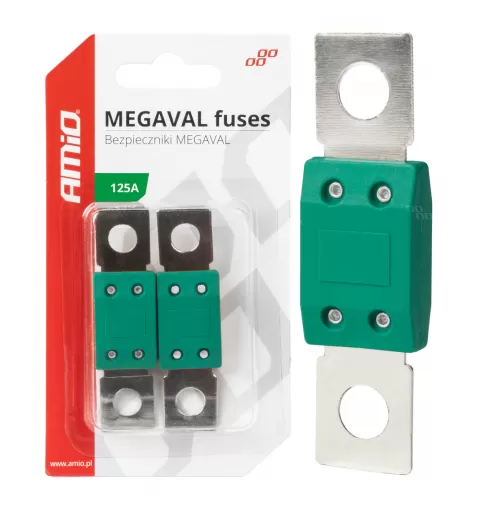 Automobilio MEGAVAL saugikliai 125A AMIO-03464