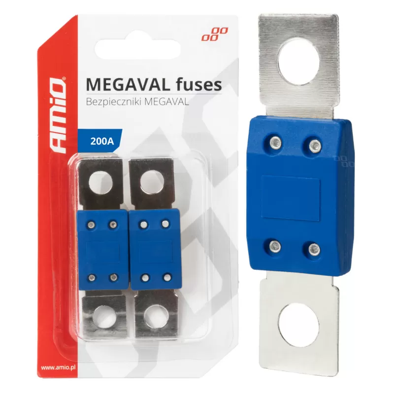 Automobilio MEGAVAL saugikliai 200A AMIO-03467
