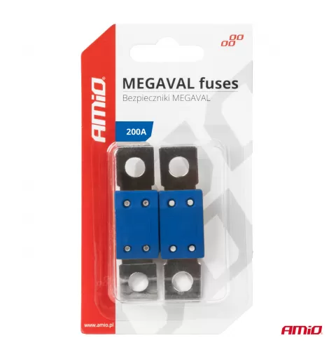 Automobilio MEGAVAL saugikliai 200A AMIO-03467