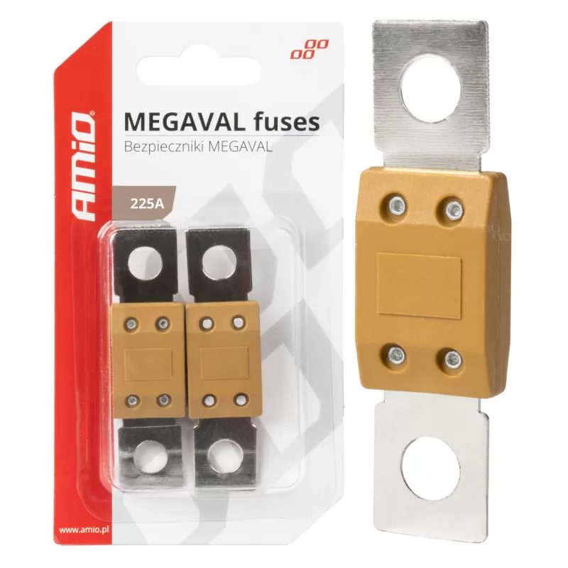 Automobilio MEGAVAL saugikliai 225A AMIO-03468