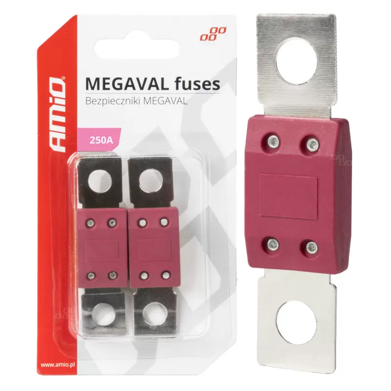 Automobilio MEGAVAL saugikliai 250A AMIO-03469