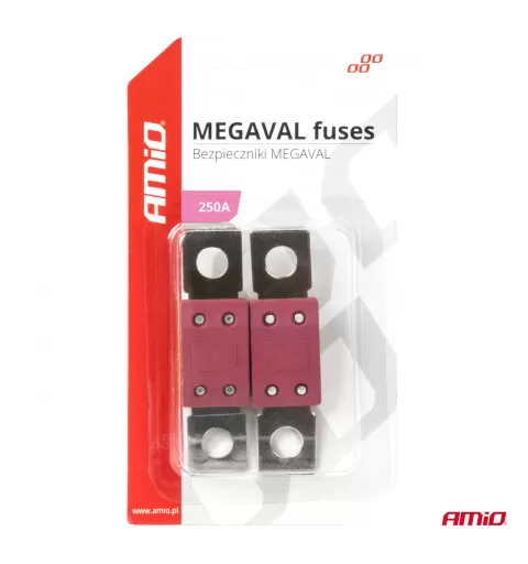 Automobilio MEGAVAL saugikliai 250A AMIO-03469