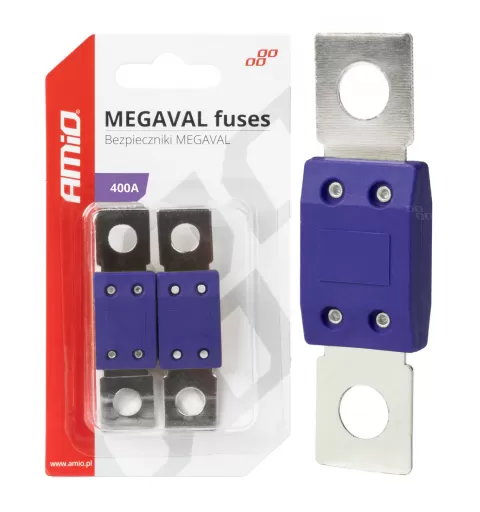 Automobilio MEGAVAL saugikliai 400A AMIO-03471