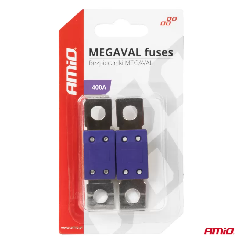 Automobilio MEGAVAL saugikliai 400A AMIO-03471