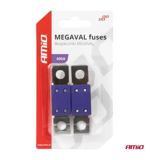 Automobilio MEGAVAL saugikliai 400A AMIO-03471
