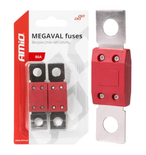 Automobilio MEGAVAL saugikliai 80A AMIO-03462