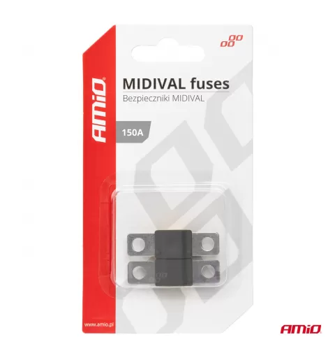 Automobilio MIDIVAL saugikliai 150A AMIO-03481