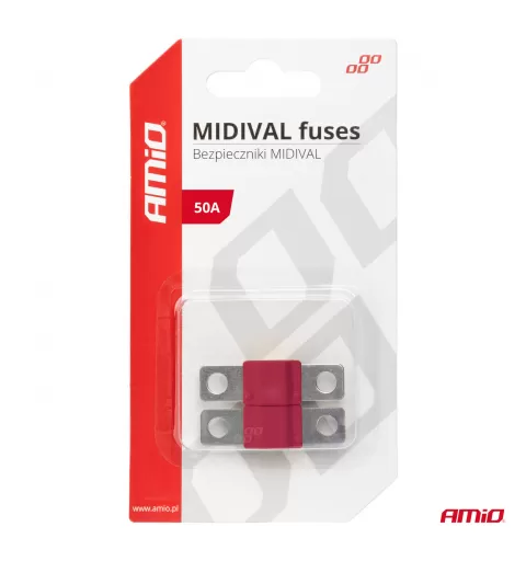 Automobilio MIDIVAL saugikliai 50A AMIO-03475