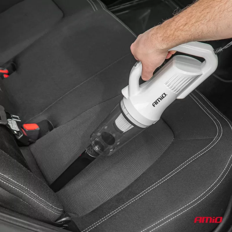 Automobilinis dulkių siurblys 12V 60W HEPA 5kPa AMIO-03691