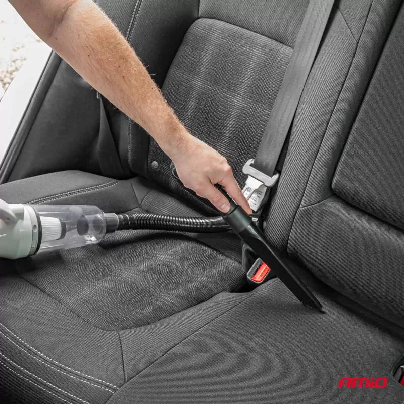 Automobilinis dulkių siurblys 12V 60W HEPA 5kPa AMIO-03691