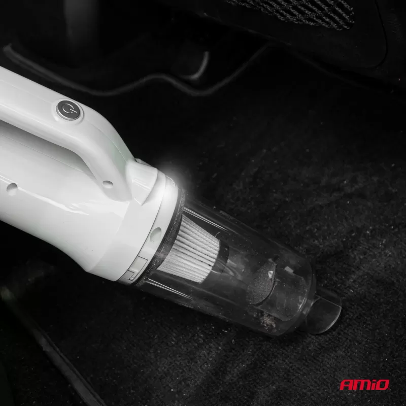 Automobilinis dulkių siurblys 12V 60W HEPA 5kPa AMIO-03691