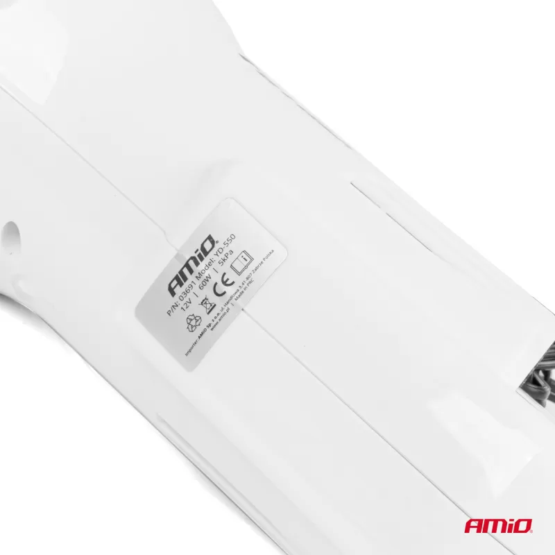 Automobilinis dulkių siurblys 12V 60W HEPA 5kPa AMIO-03691
