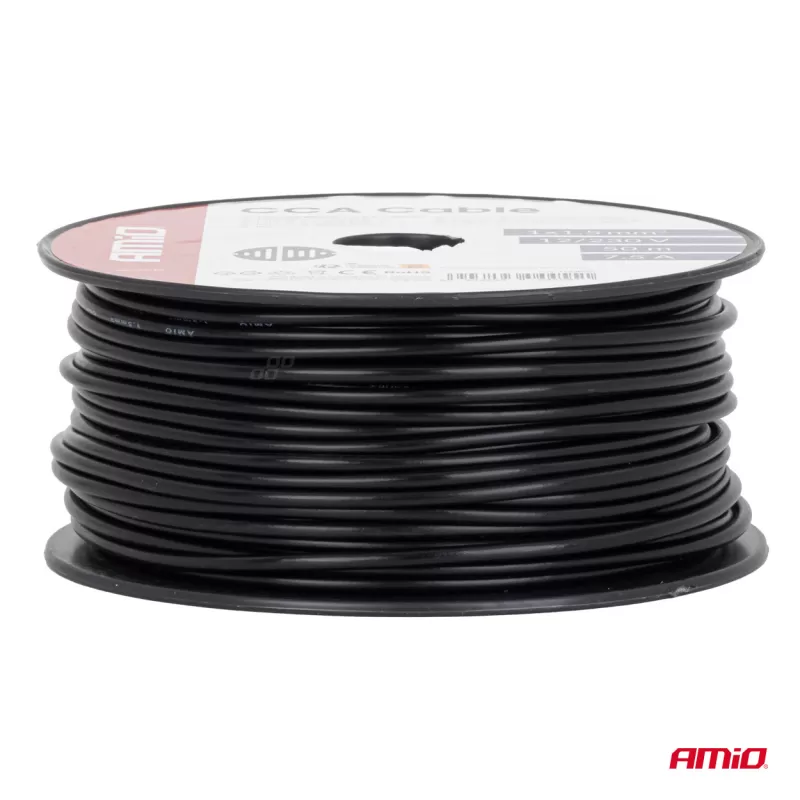 CCA laidas 1x1,5mm² 50m 7,5A 12/230V AMIO-04455