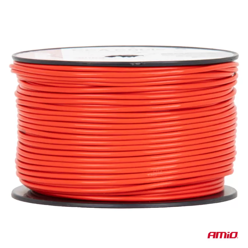 CCA laidas 1x1mm² 100m 5A 12/230V AMIO-04451