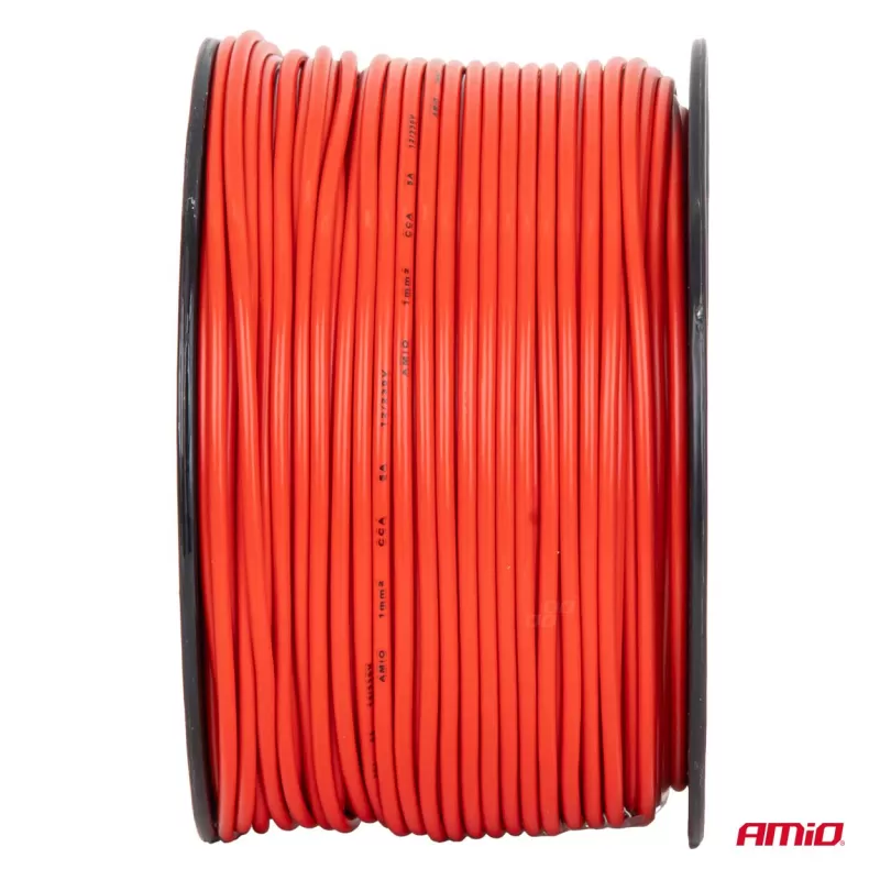 CCA laidas 1x1mm² 100m 5A 12/230V AMIO-04451