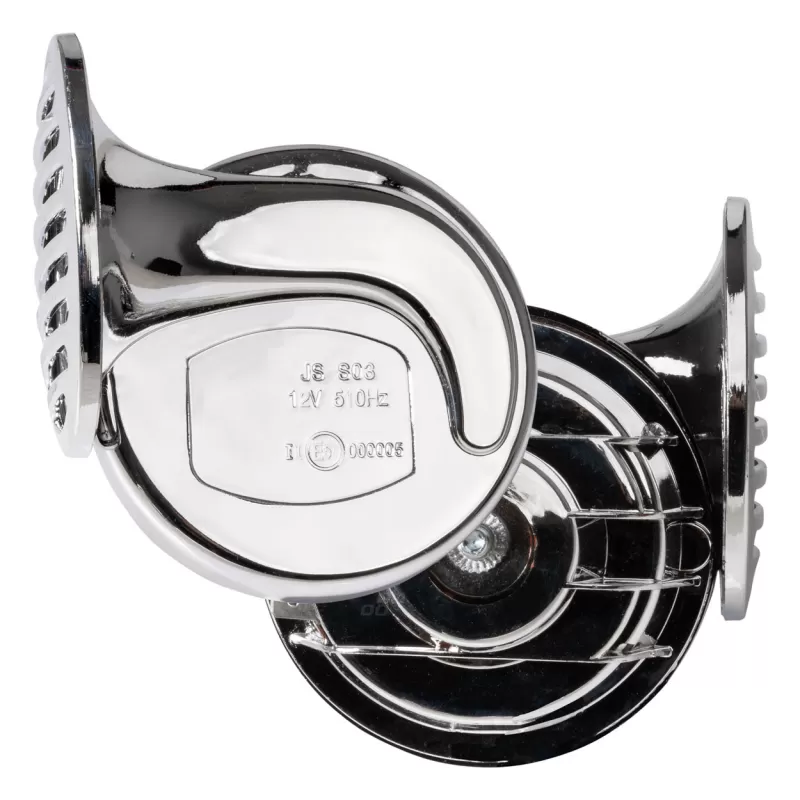 Chromuotas garso signalas 12V, 2 vnt., CHR-01