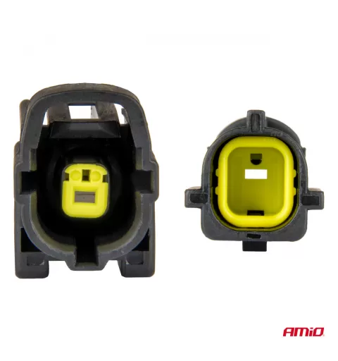 Jungties kištuko ir lizdo rinkinys, 1 kontaktas, 2,2mm, AMIO-04345