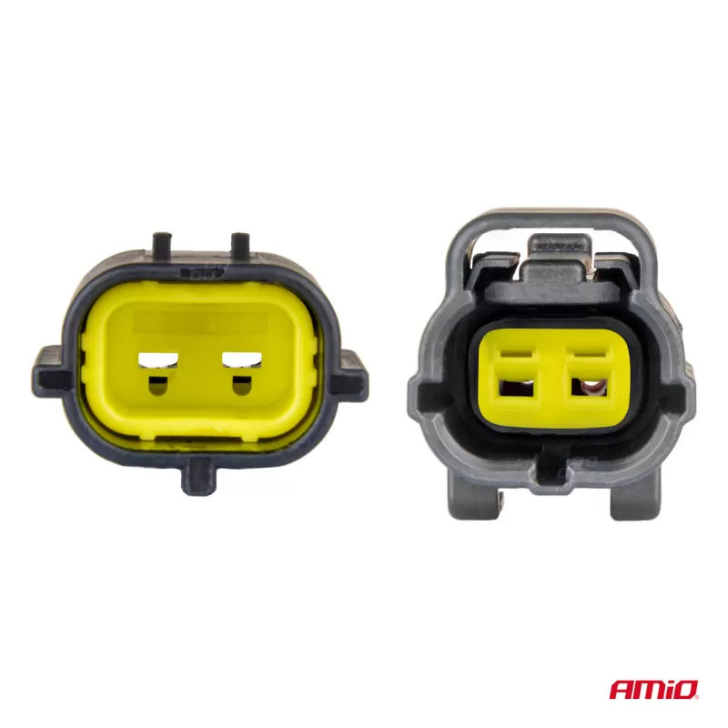 Jungties kištuko ir lizdo rinkinys, 2 kontaktai, 2,2mm, AMIO-04346