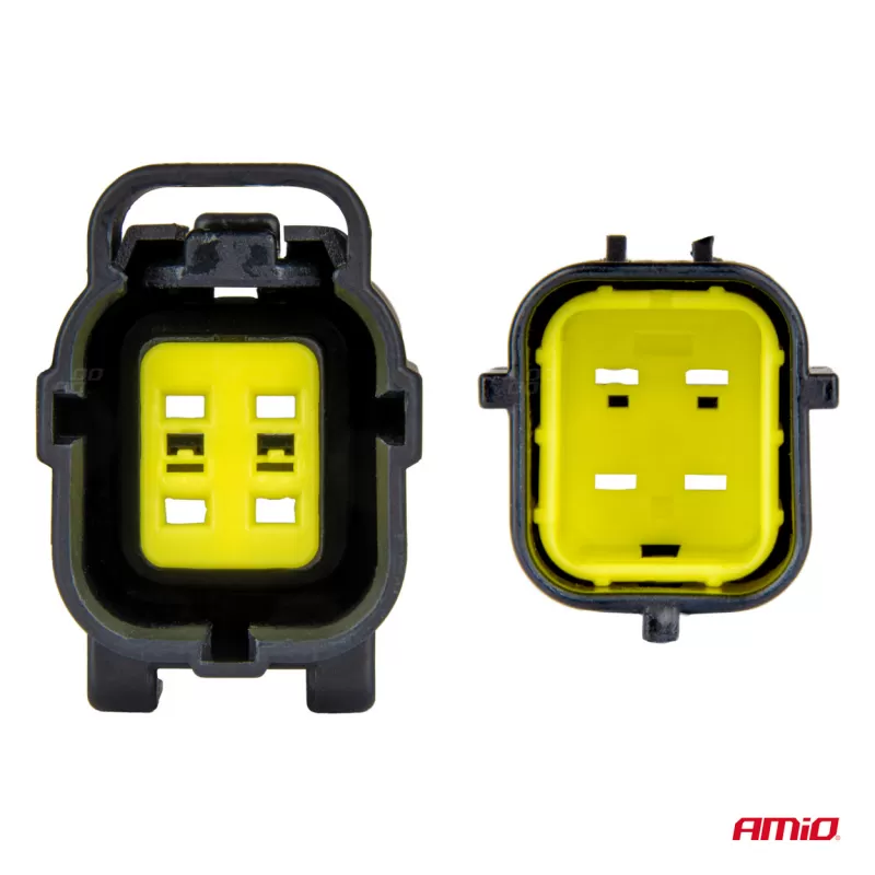 Jungties kištuko ir lizdo rinkinys, 4 kontaktai, 2,2mm, AMIO-04348