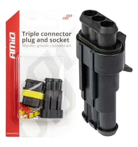 Jungties kištuko ir lizdo rinkinys AMIO-03519