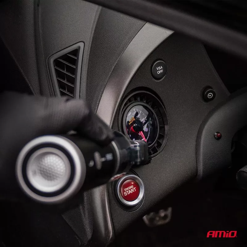 Belaidis automobilinis dulkių siurblys be šepetėlių variklio, su siurbimo funkcija, 100W 20kPa USB-C AMIO-04785
