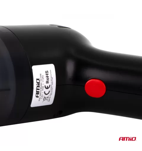 Belaidis automobilinis dulkių siurblys 70W 11kPa USB-C VC-08 HEPA AMIO-04416