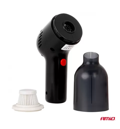 Belaidis automobilinis dulkių siurblys 70W 11kPa USB-C VC-08 HEPA AMIO-04416