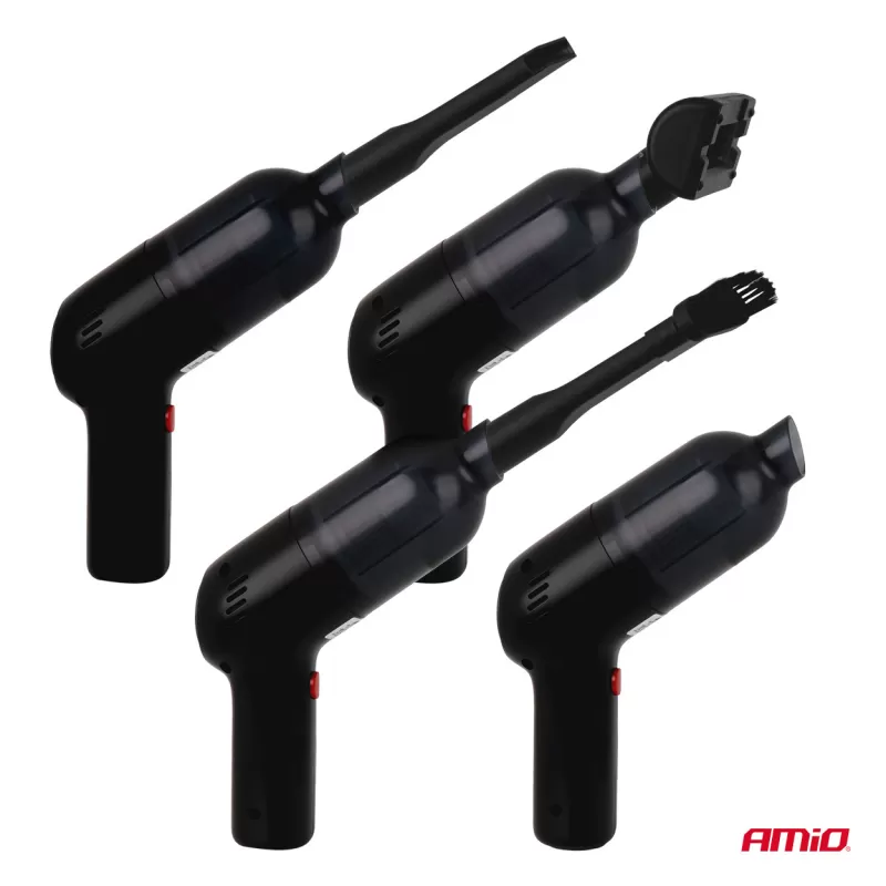 Belaidis automobilinis dulkių siurblys 70W 11kPa USB-C VC-08 HEPA AMIO-04416