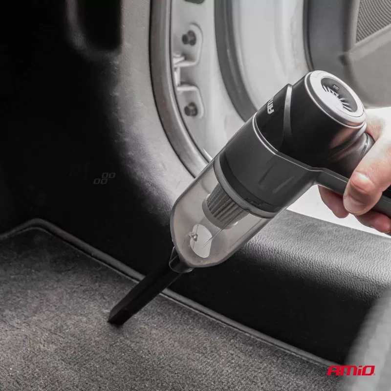 Belaidis automobilinis dulkių siurblys HEPA AMiO-03692