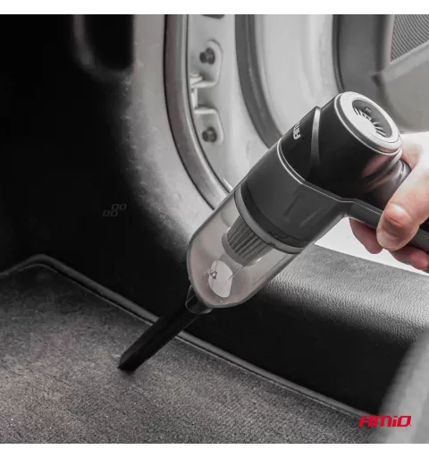 Belaidis automobilinis dulkių siurblys HEPA AMiO-03692