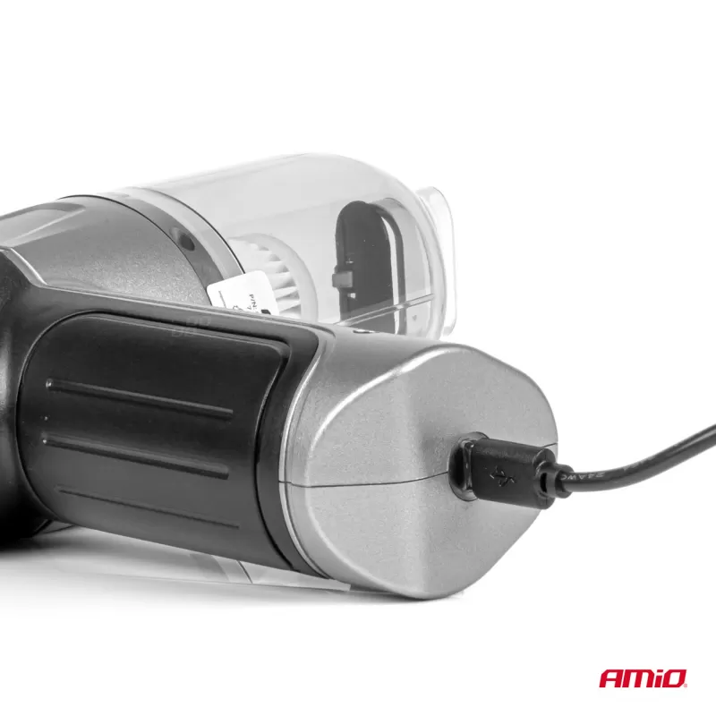 Belaidis automobilinis dulkių siurblys HEPA AMiO-03692
