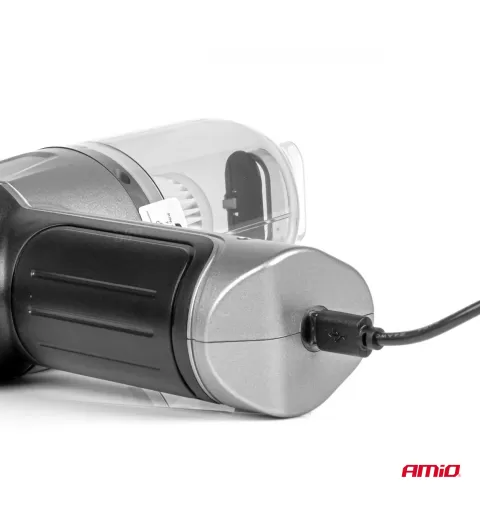 Belaidis automobilinis dulkių siurblys HEPA AMiO-03692