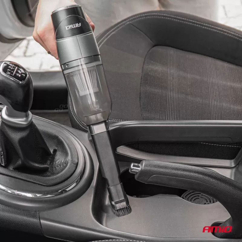 Belaidis automobilinis dulkių siurblys HEPA AMiO-03693