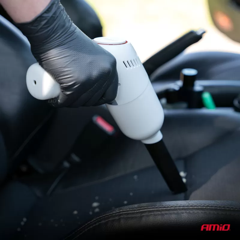 Belaidis automobilinis dulkių siurblys 40W 4,5kPa USB-C VC-07 HEPA AMIO-04415