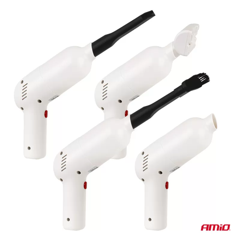 Belaidis automobilinis dulkių siurblys 40W 4,5kPa USB-C VC-07 HEPA AMIO-04415