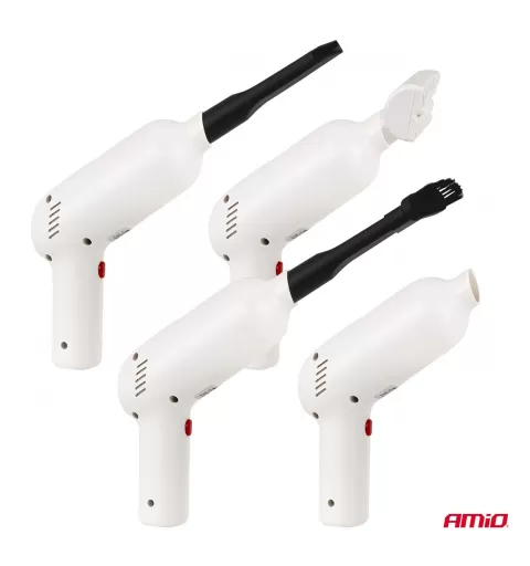 Belaidis automobilinis dulkių siurblys 40W 4,5kPa USB-C VC-07 HEPA AMIO-04415